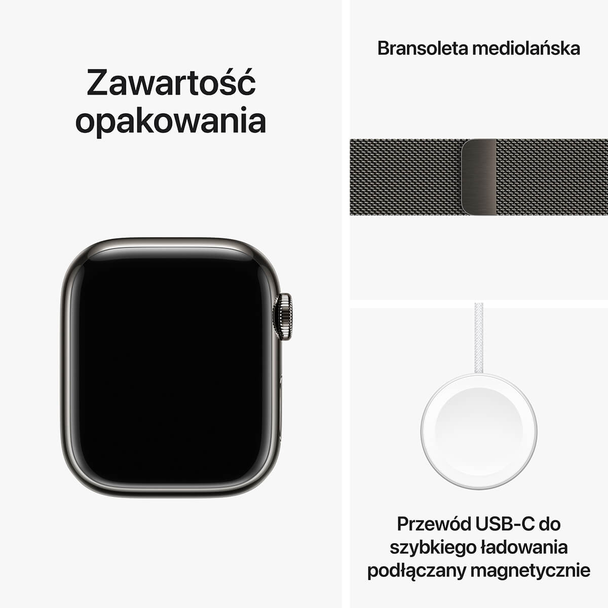 Apple Watch Series 9 - zestaw