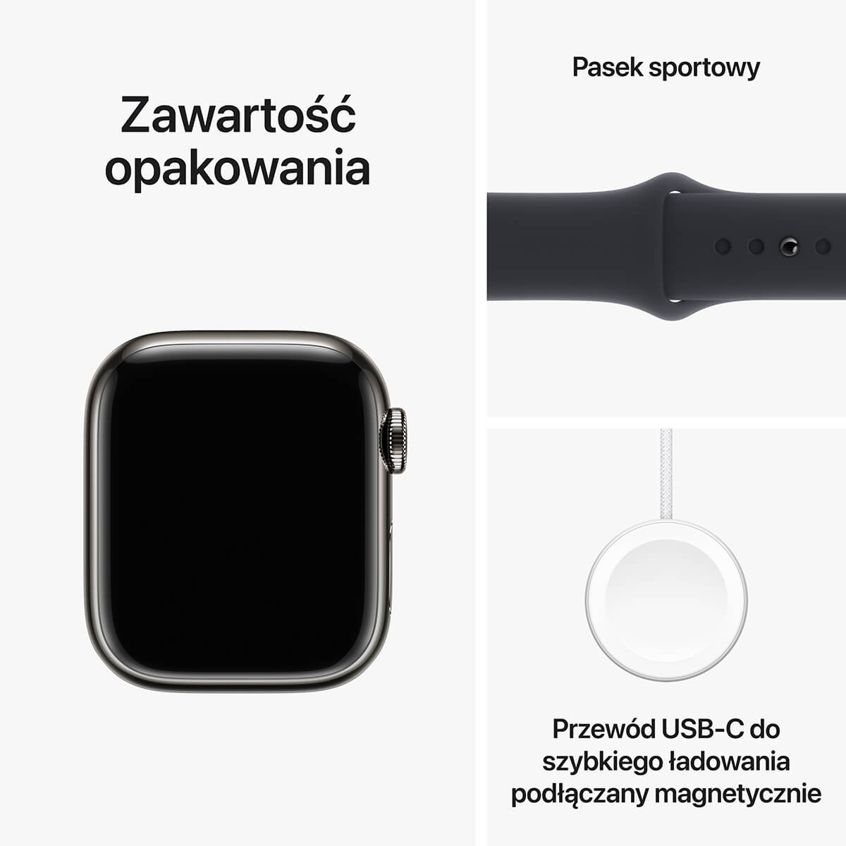 Apple Watch Series 9 - zestaw