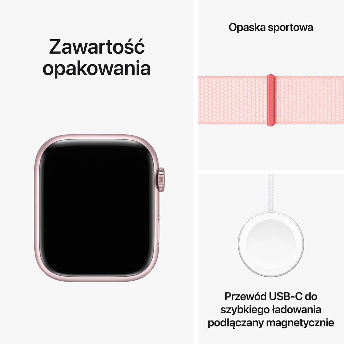 Apple Watch Series 9 - zestaw