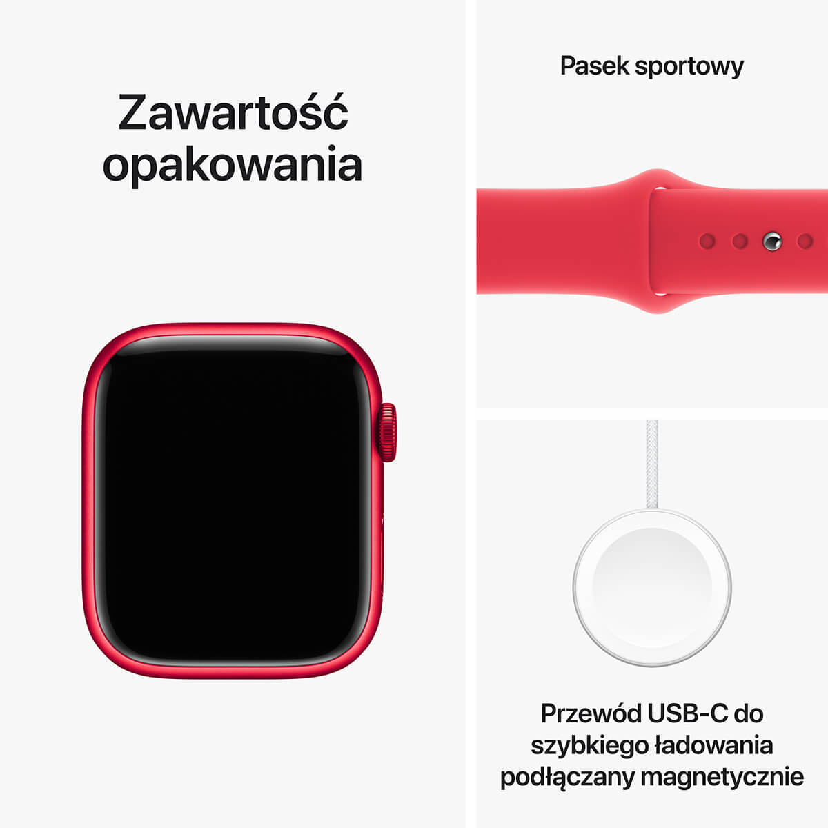 Apple Watch Series 9 - zestaw