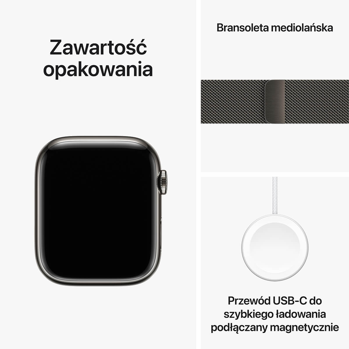 Apple Watch Series 9 - zestaw