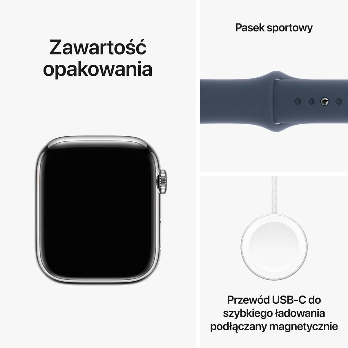 Apple Watch Series 9 - zestaw