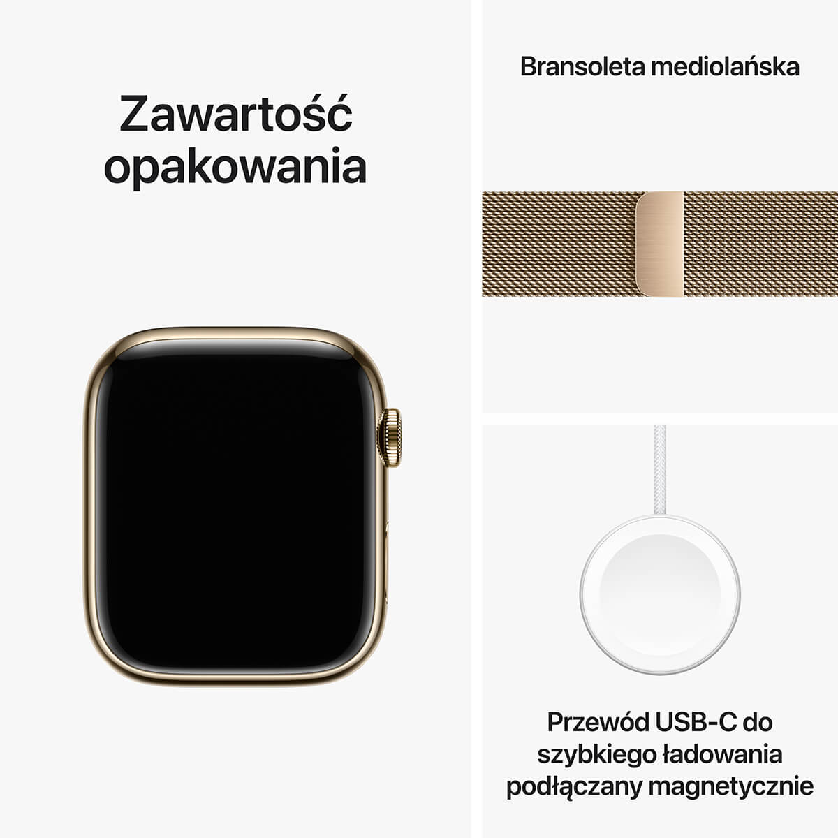 Apple Watch Series 9 - zestaw