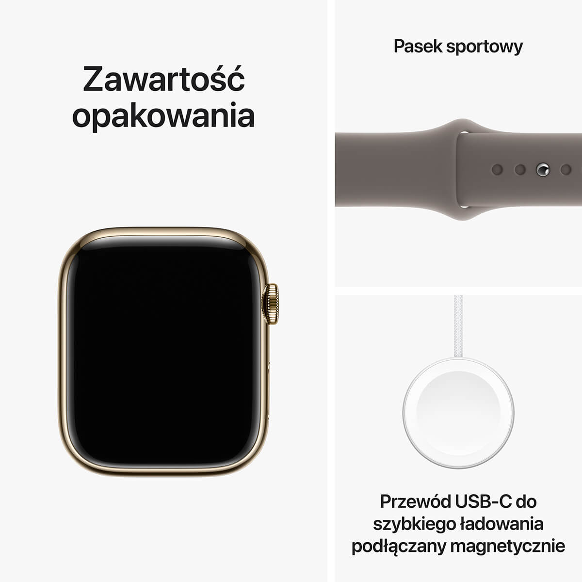 Apple Watch Series 9 - zestaw