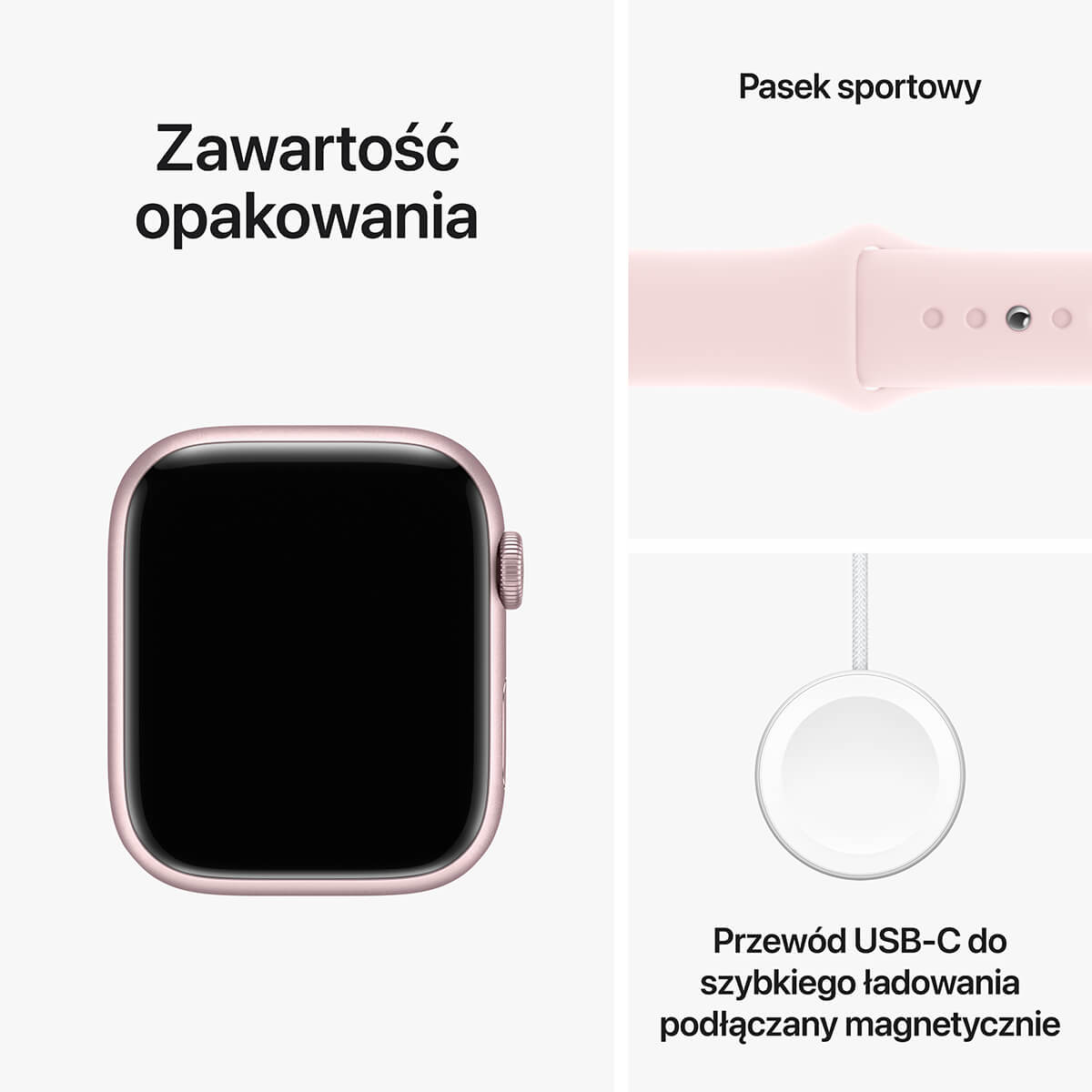 Apple Watch Series 9 - zestaw