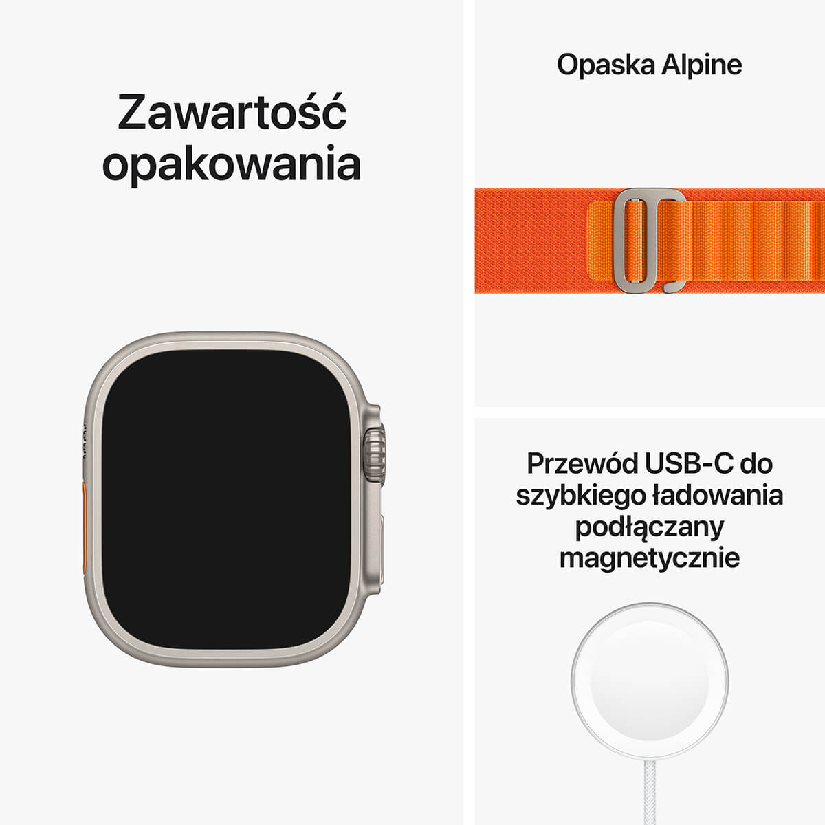 Apple Watch Ultra - zestaw Apple Watch Ultra - zestaw