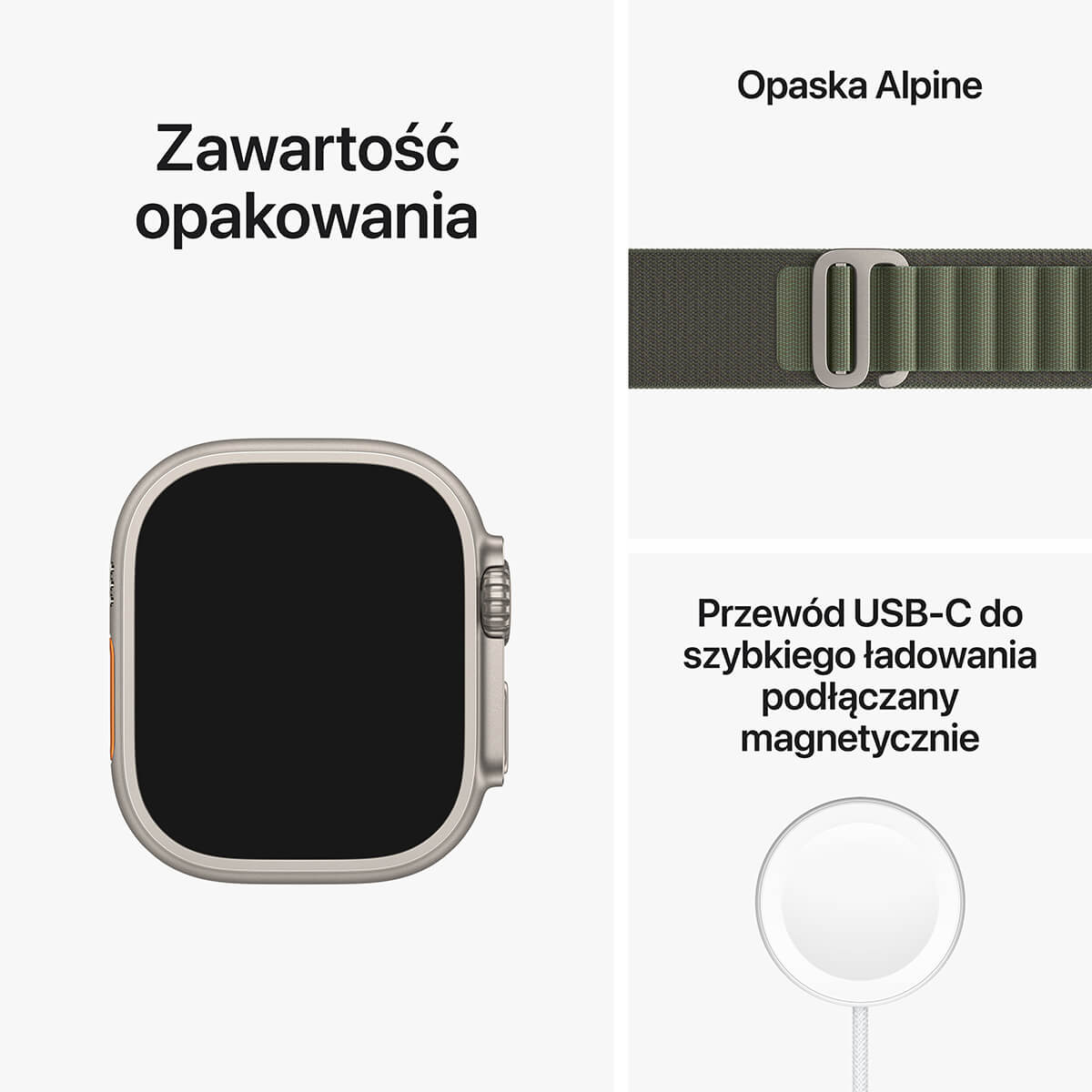 Apple Watch Ultra - zestaw
