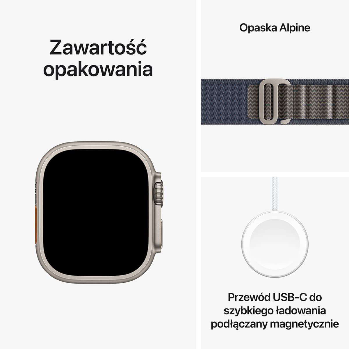 Apple Watch Ultra 2 - zestaw