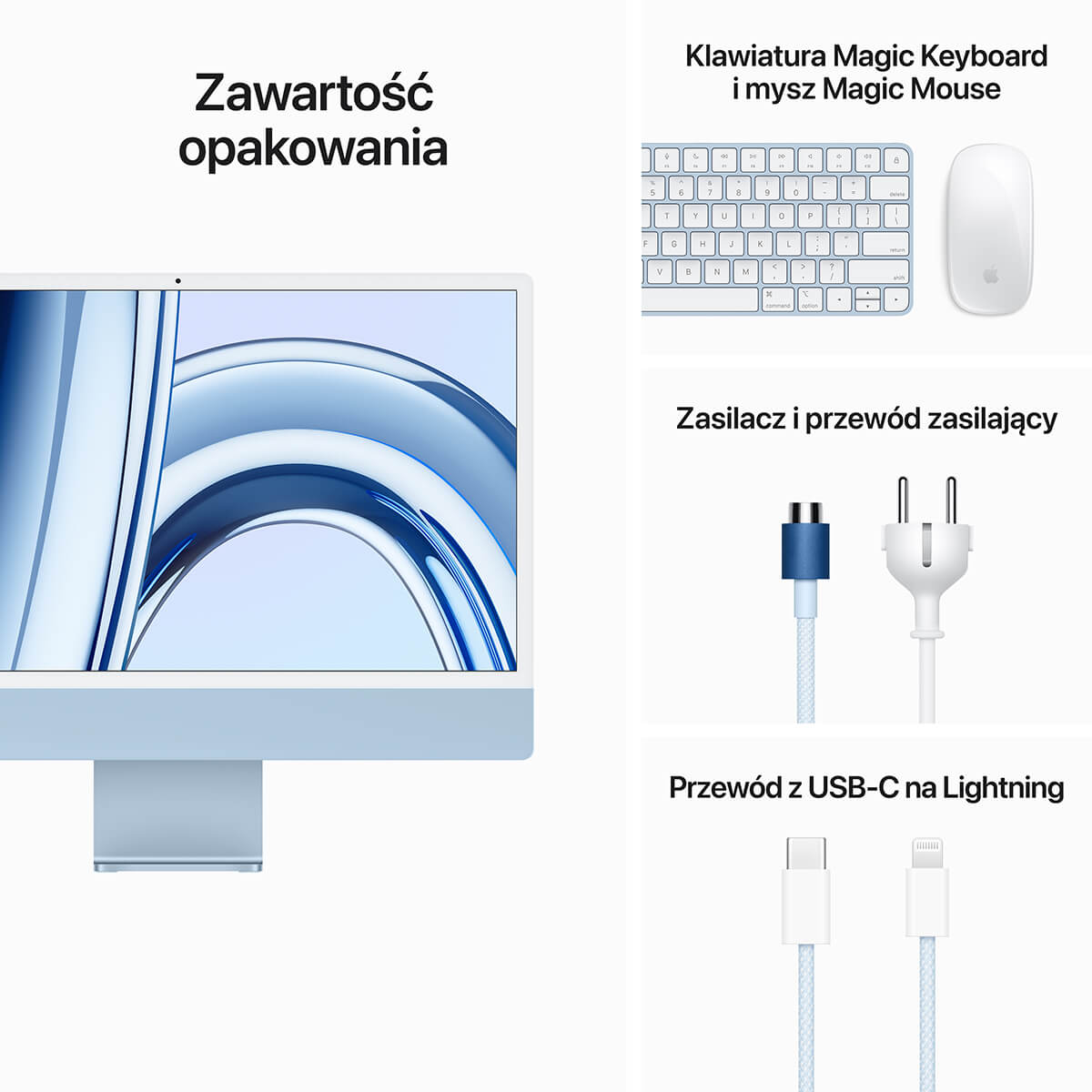 iMac 24 4,5K M3 - Informacje o produkcie