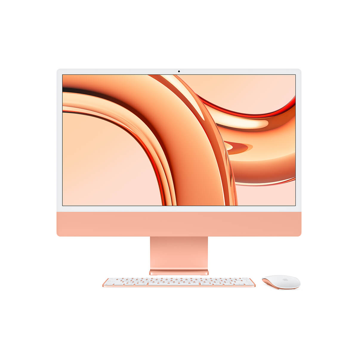 Apple iMac 24" 4,5K M3 Pomarańczowy (Orange)