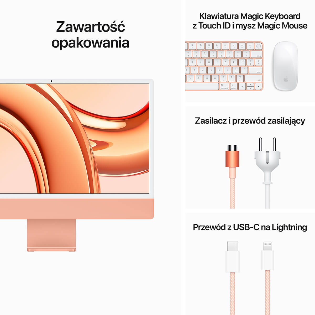 iMac 24 4,5K M3 - Informacje o produkcie