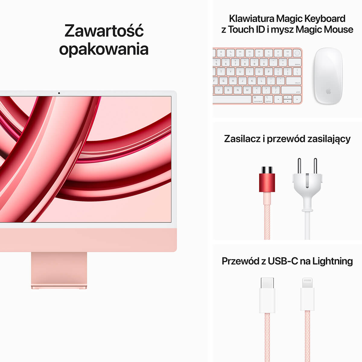 iMac 24 4,5K M3 - Informacje o produkcie