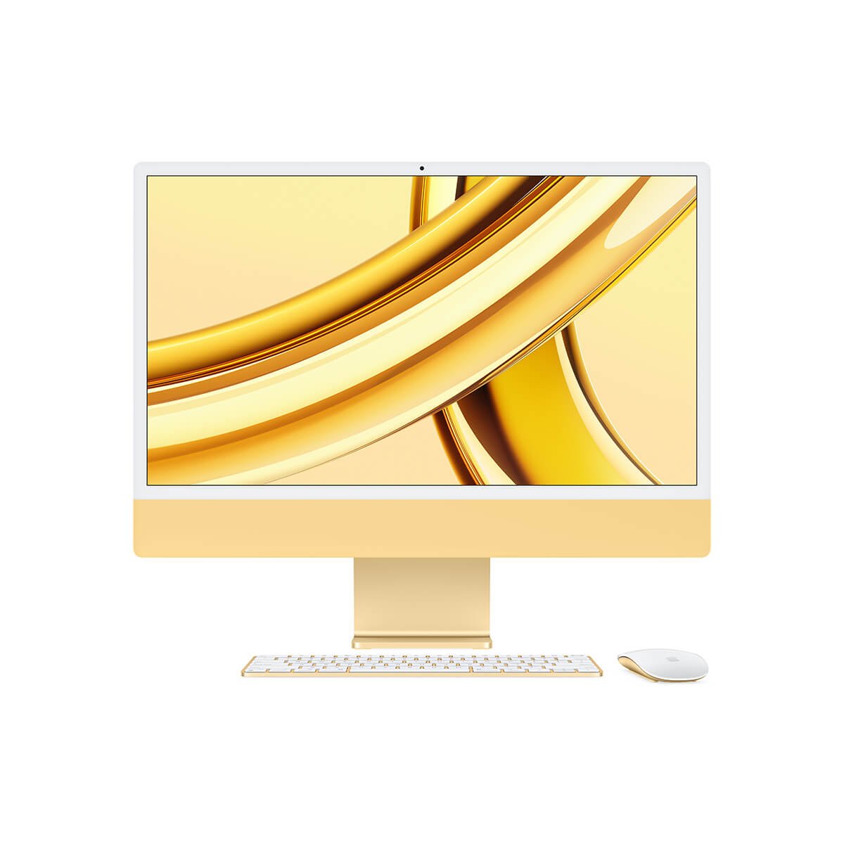 Apple iMac 24" 4,5K M3  Żółty (Yellow)