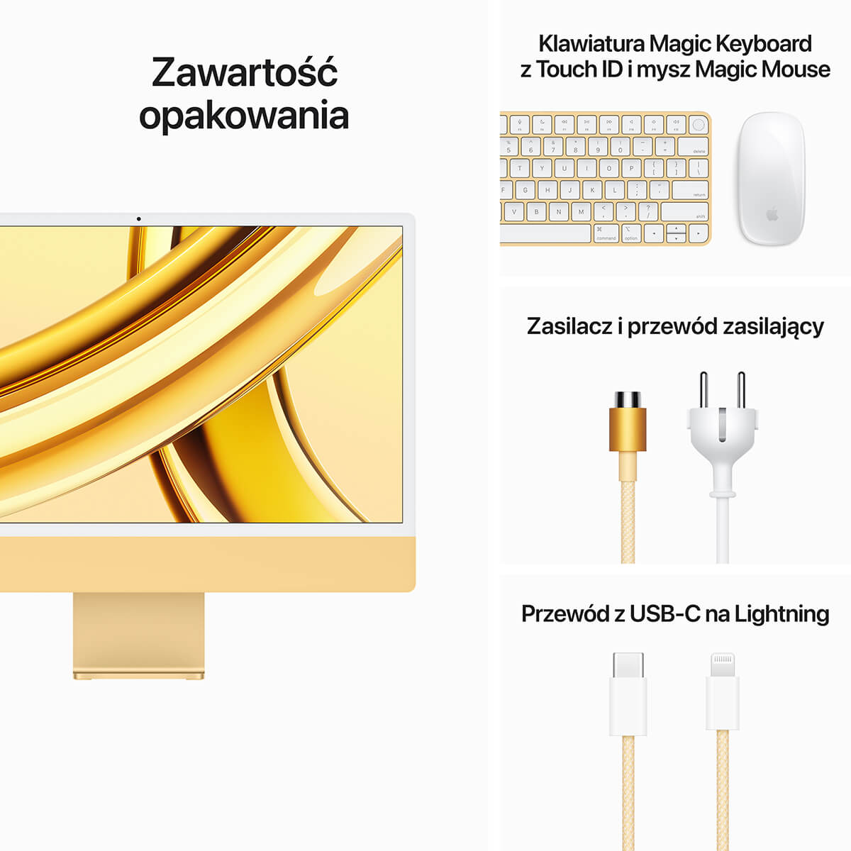 iMac 24 4,5K M3 - Informacje o produkcie