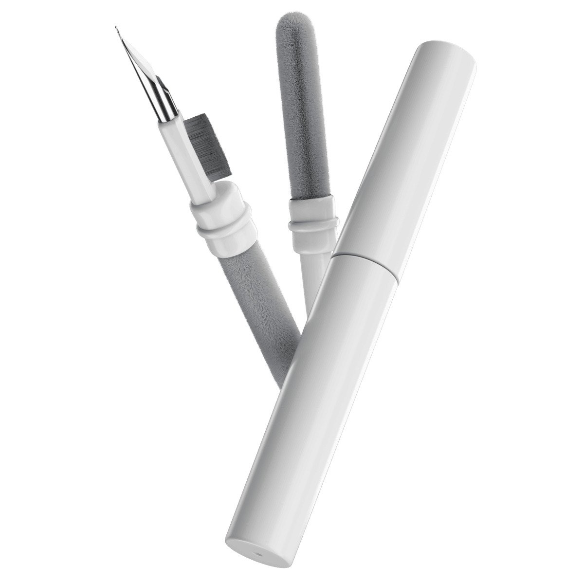 KeyBudz AirCare Cleaning Kit 1.5 Zestaw do czyszczenia AirPods - Biały KeyBudz AirCare Cleaning Kit 1.5 Zestaw do czyszczenia AirPods - Biały