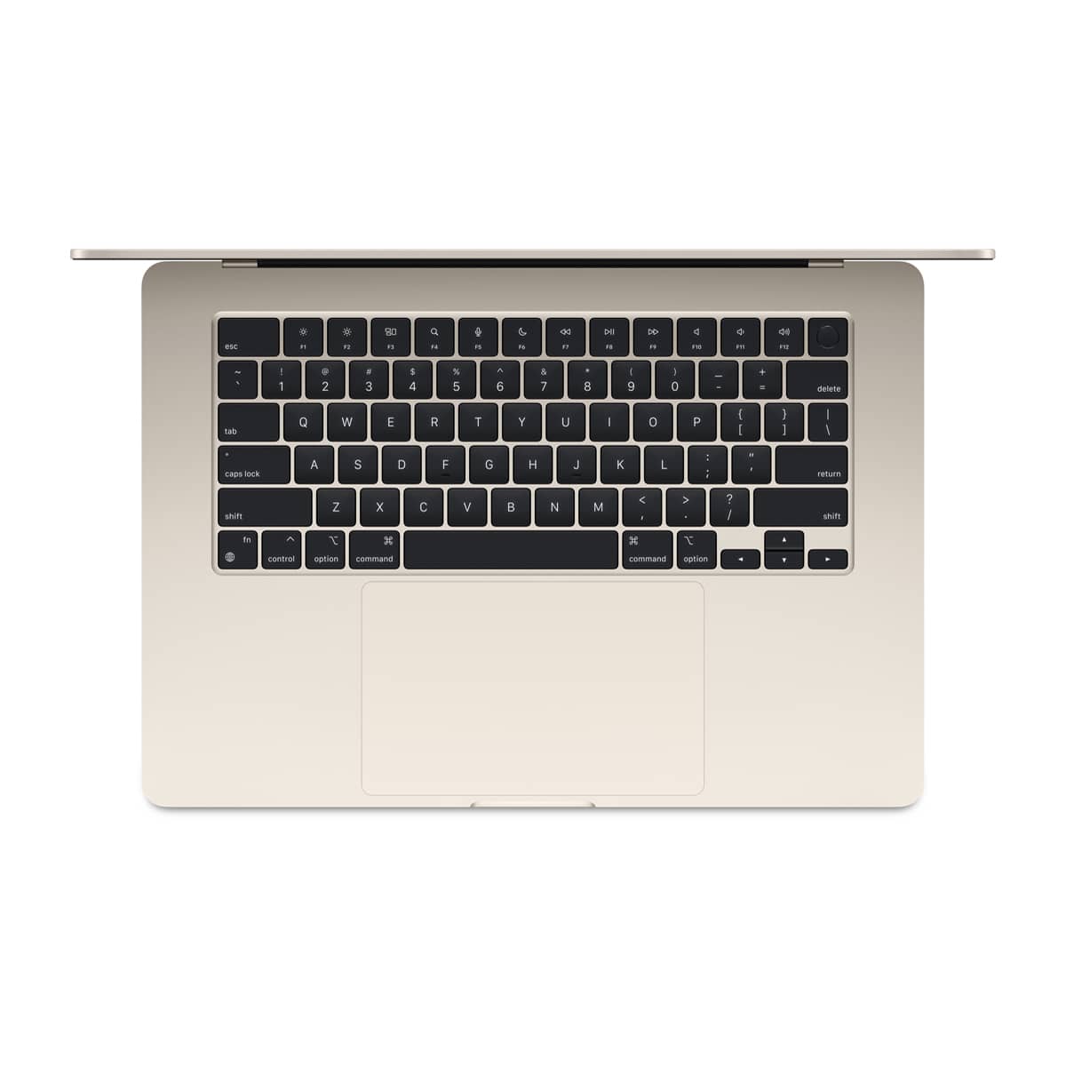 MacBook Air 15 M3 - układ klawiatury