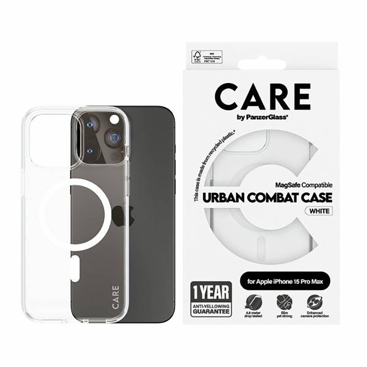 PanzerGlass Etui do iPhone 15 Pro Max kompatybilne z MagSafe