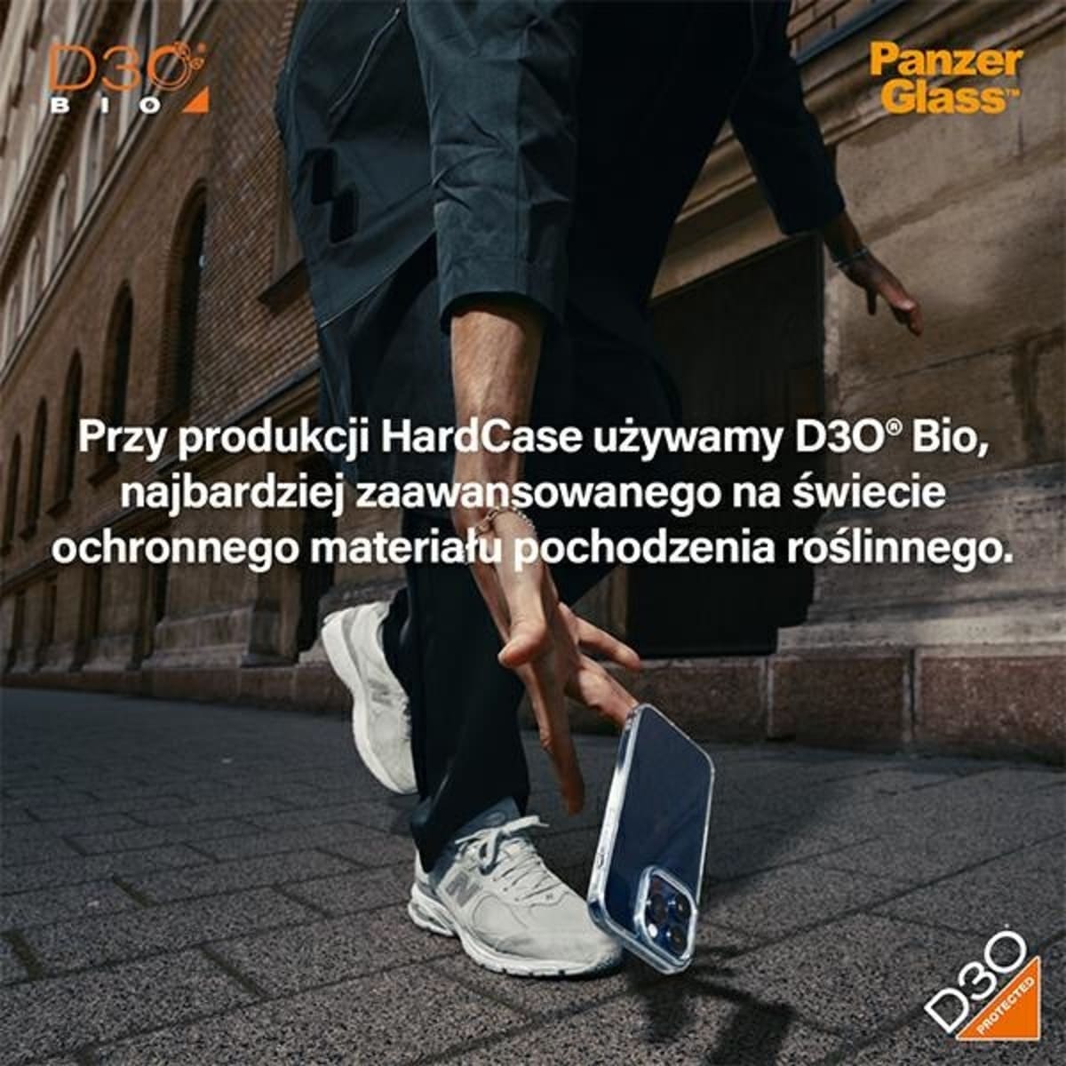 PanzerGlass HardCase D30 Etui do iPhone 15 Plus kompatybilne z MagSafe - Przezroczyste PanzerGlass HardCase D30 Etui do iPhone 15 Plus kompatybilne z MagSafe - Przezroczyste