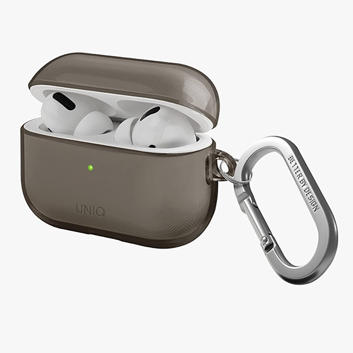 UNIQ Glase etui ochronne do AirPods Pro 2 gen - Szare