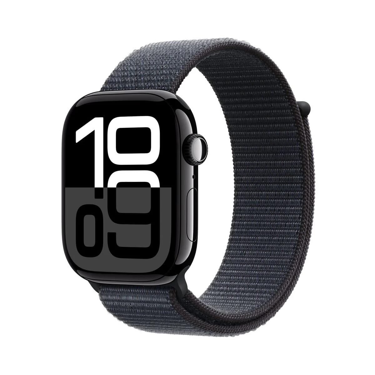 Apple Watch Series 10 GPS + Cellular Koperta 42mm z Aluminium w kolorze Onyksu z Opaską sportową w kolorze Atramentowym