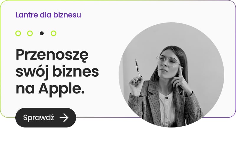 Przenoszę swój biznes na Apple