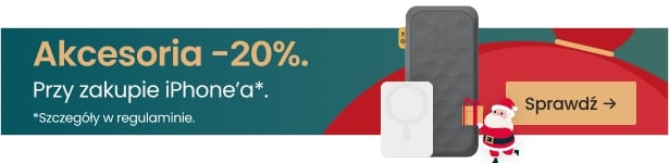Akcesoria 20% taniej przy zakupie iPhone'a