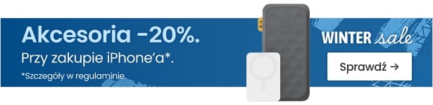 Akcesoria 20% taniej przy zakupie iPhone'a