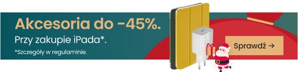 Akcesoria do -45% przy zakupie iPada 11 lub 10-gen. Akcesoria do -45% przy zakupie iPada 11 lub 10-gen.