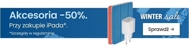Akcesoria 50% taniej przy zakupie iPada Air Akcesoria 50% taniej przy zakupie iPada Air