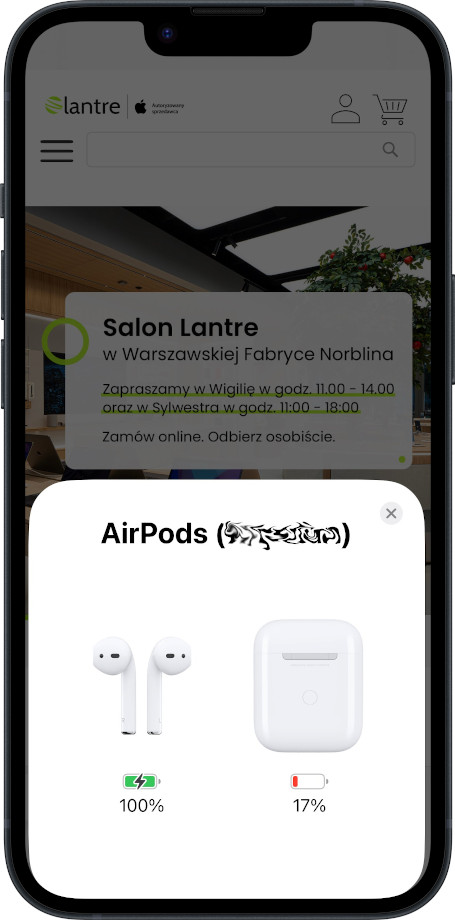 iPhone-AirPods parowanie