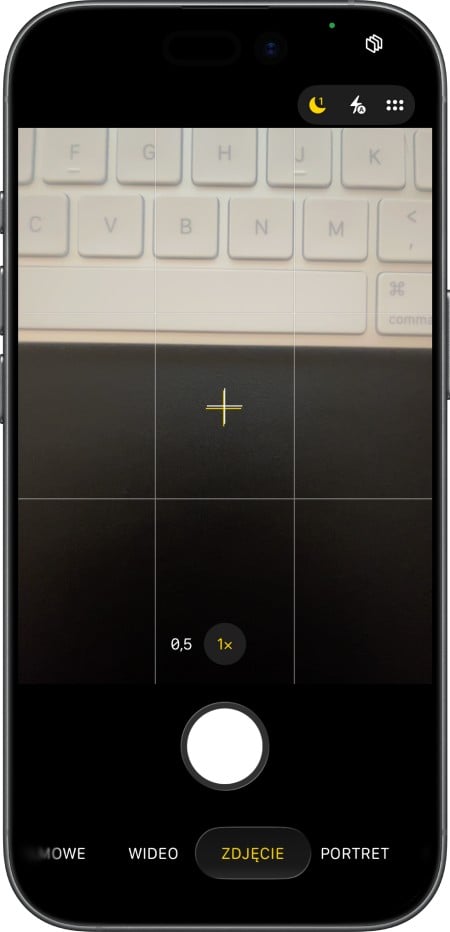 Nowy interfejs aparatu w iOS 26