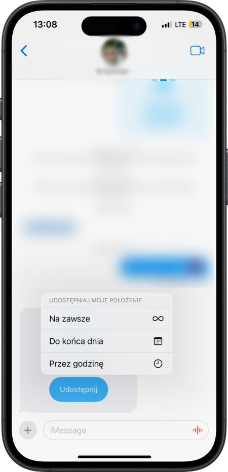 iPhone - poproszenie o lokalizację