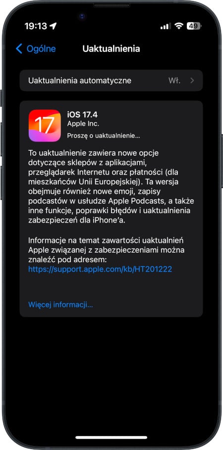 iOS 17.4