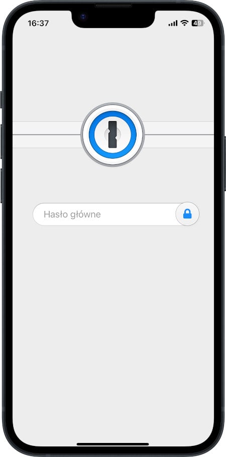 iPhone - aplikacja 1Password