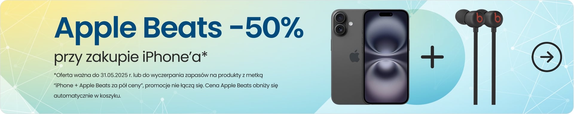 Kup Apple iPhone i dobierz słuchawki za pół ceny