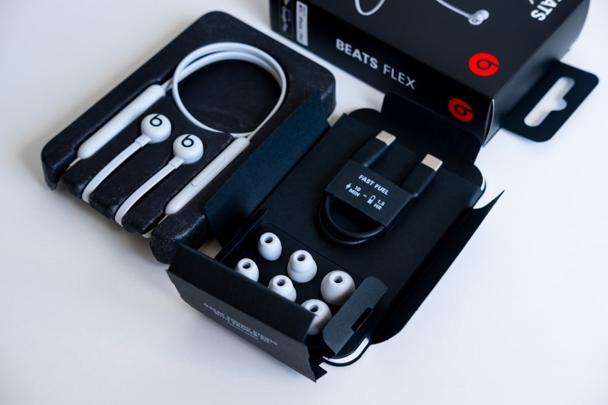 Beats Flex – bezprzewodowe słuchawki douszne - Przydymiony Szary Beats Flex – bezprzewodowe słuchawki douszne - Przydymiony Szary