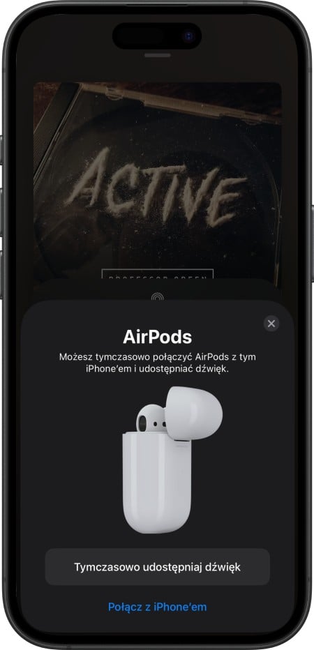 Udostępnianie dźwięku za pomocą funkcji Audio Sharing