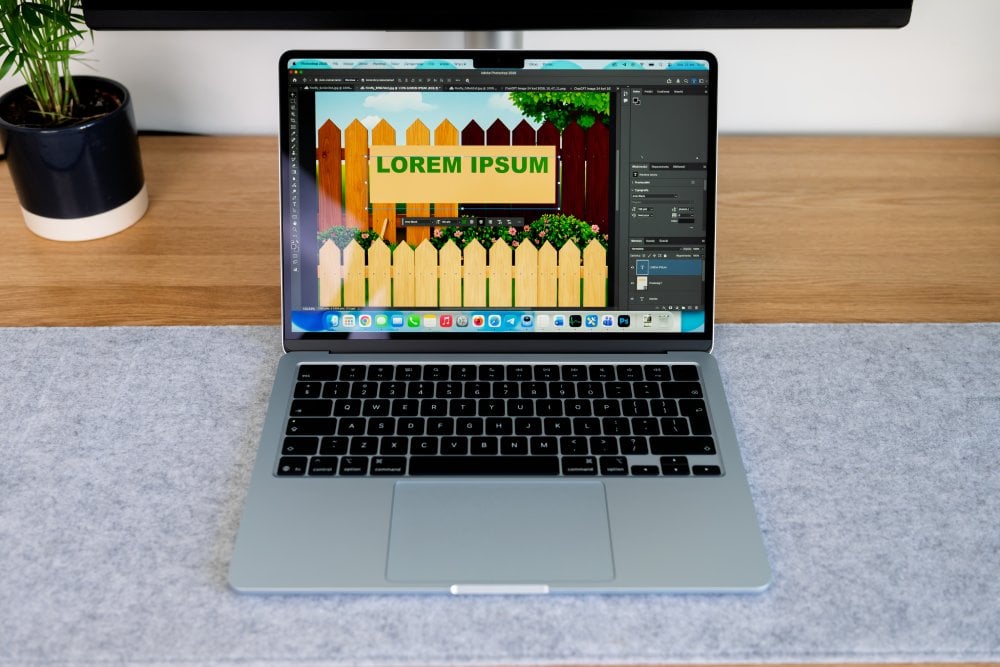 Apple MacBook Air 13 M5/16GB/512GB/10-core CPU+8-core GPU/Błękitny (Sky Blue) - MDHH4ZE/A - ekran