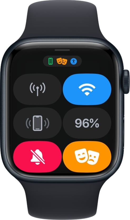 Apple Watch - tryb widownia