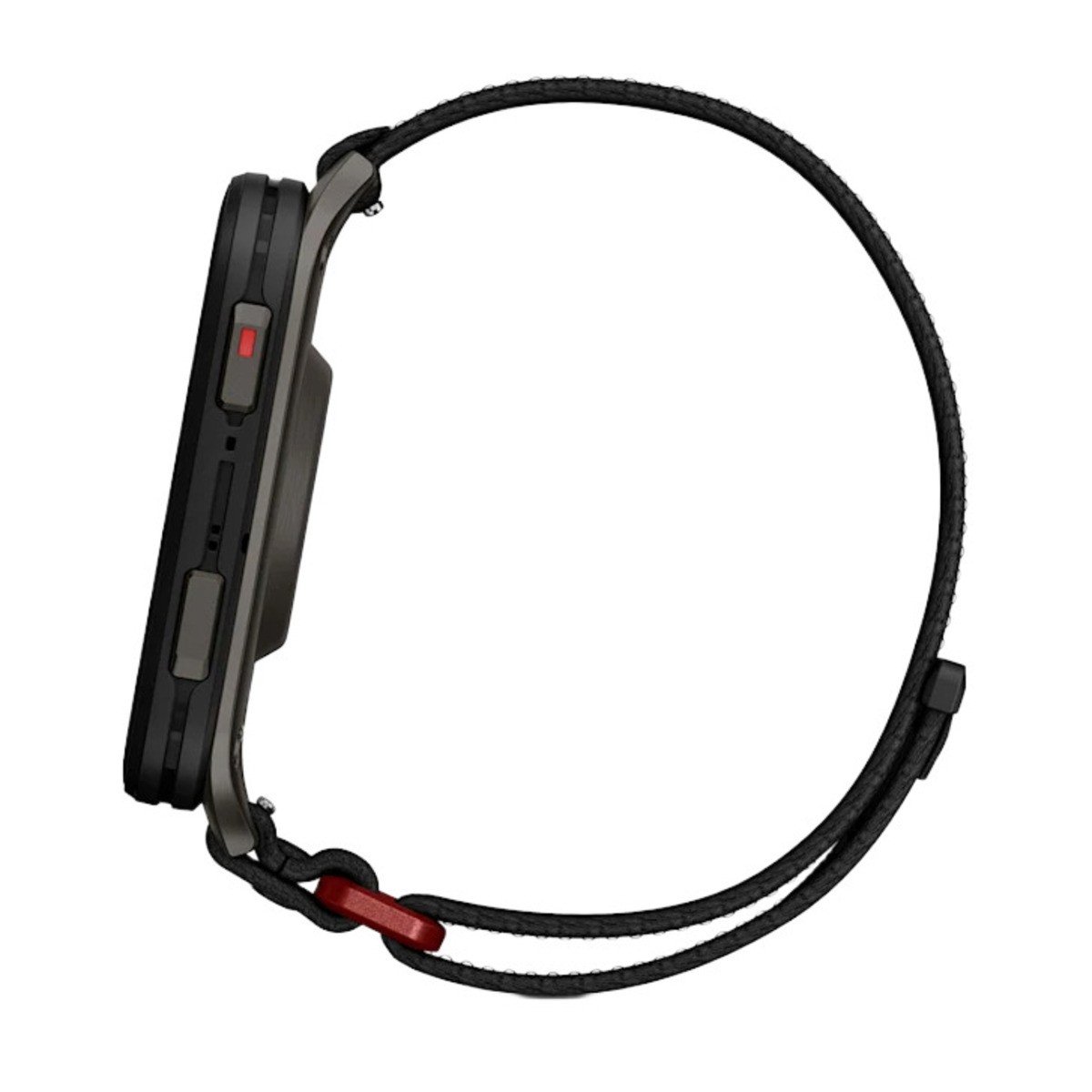 Venu X1 Black z tytanowym deklem w kolorze Slate i nylonowym paskiem ComfortFit w kolorze Black