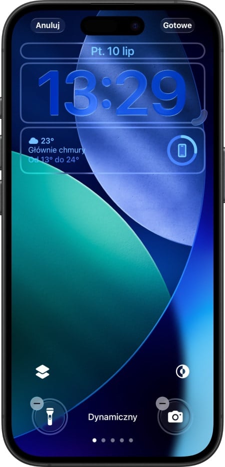 iOS - ekran blokady