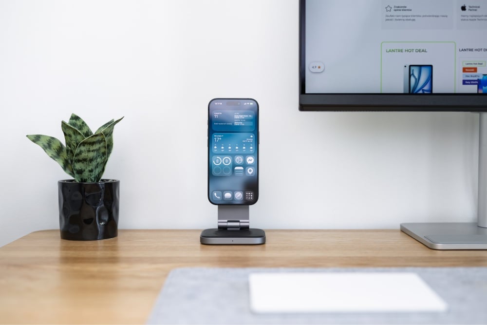 Satechi Foldable Charging Stand Składana ładowarka bezprzewodowa 3w1 Satechi Foldable Charging Stand Składana ładowarka bezprzewodowa 3w1