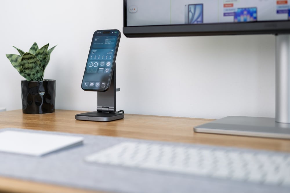 Satechi Foldable Charging Stand Składana ładowarka bezprzewodowa 3w1 Satechi Foldable Charging Stand Składana ładowarka bezprzewodowa 3w1
