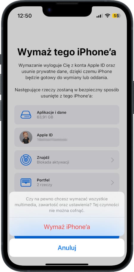 Wymaż tego iPhone'a