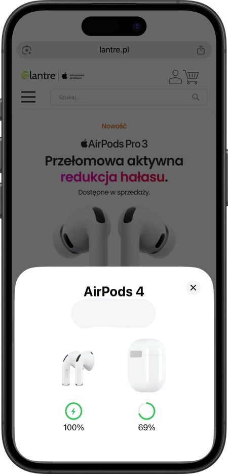 iPhone-AirPods parowanie