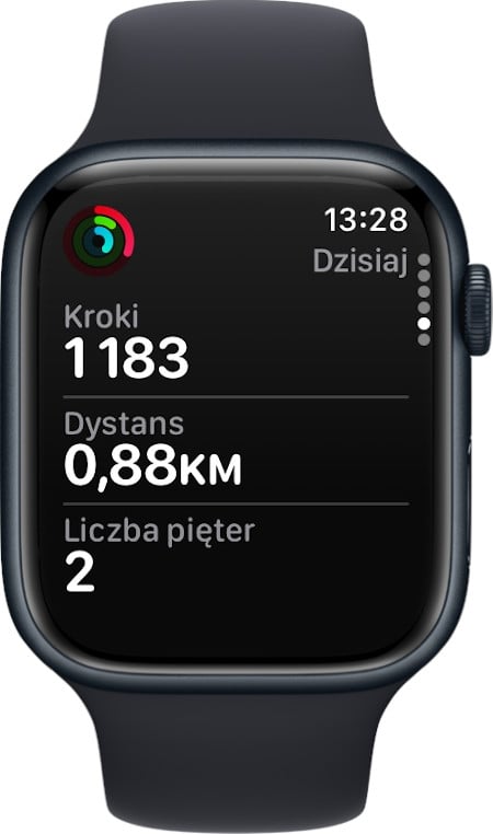 Apple Watch - apka Aktywność