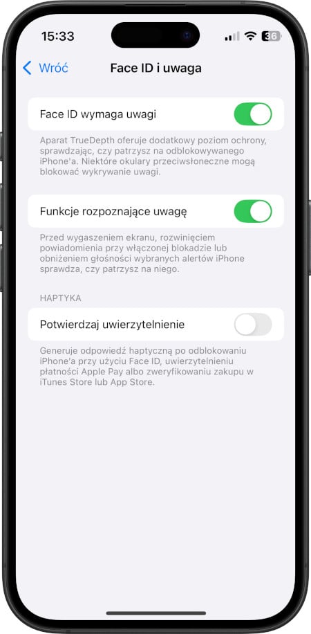 iPhone - Wyciszanie dzwonka po podniesieniu telefonu