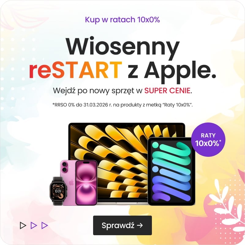 Wiosenne okazje Apple