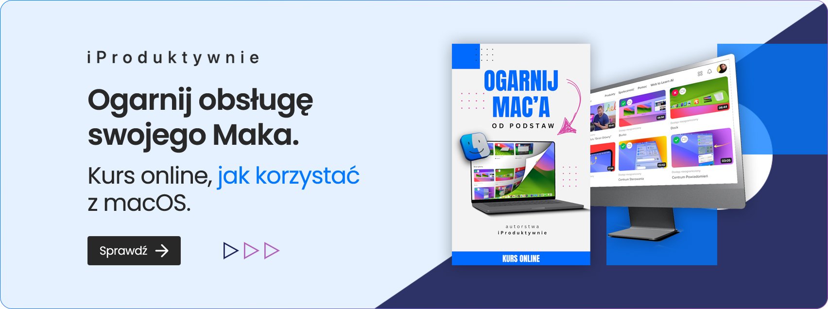 Kurs online - jak korzystać z macOS