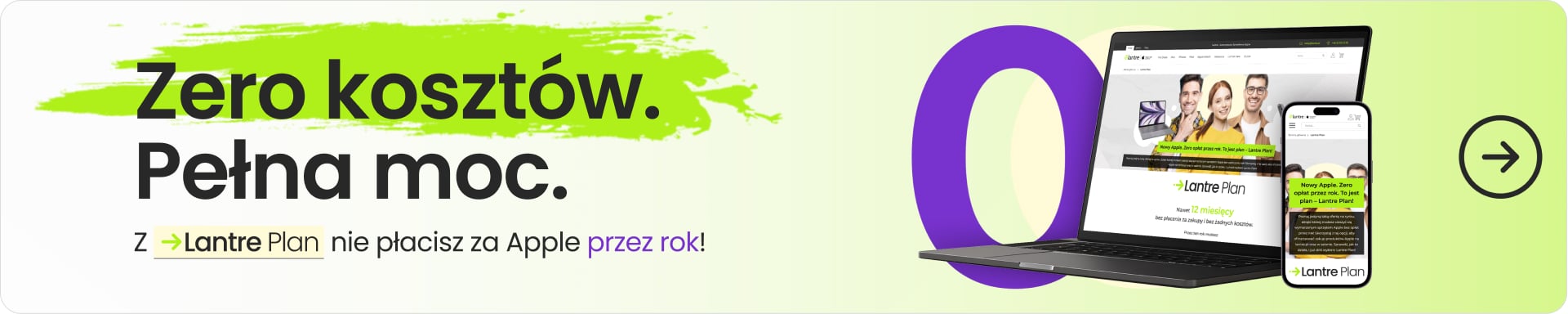 Zero kosztów, pełna moc – z Lantre Plan nie płacisz za Apple przez rok!